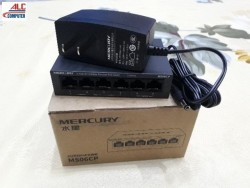 Switch POE Mecury MS06CP 4 poe+ 2 uplink