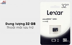 Thẻ nhớ MicroSD 32 GB Lexar class 10 UHS-I