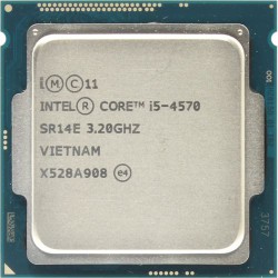CPU Intel Core i5-3470 (3.2GHz turbo up 3.6GHz, 6MB L3 cache, Socket 1155)