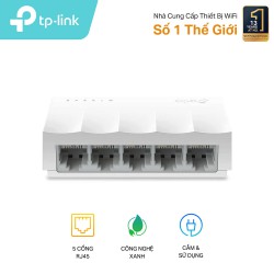 – 5 Cổng RJ45 10/100Mbps tự động đàm phán, hỗ trợ tự động-MDI / MDIX – Công nghệ Green Ethernet tiết kiệm điện năng tiêu thụ – Kiểm soát luồng IEEE 802.3X cung cấp truyền dữ liệu đáng tin cậy – Vỏ nhựa và thiết kế để bàn – Cắm và chạy,